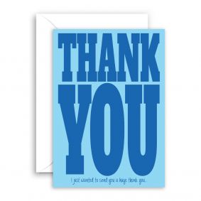 A Huge Thank You A Thoughtful Card