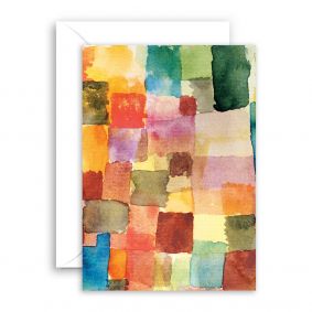 Paul Klee Untitled 1914 Greeting Card