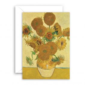Vincent Van Gogh Sunflowers Greeting Card