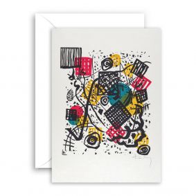 Wassily Kandinsky Small Worlds V Greeting Card