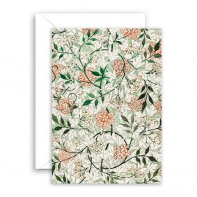 William Morris Jasmine Greeting Card