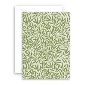 William Morris Willow Greeting Card