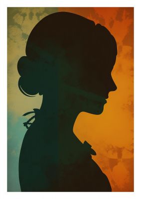 Timeless Vintage Woman Silhouette
