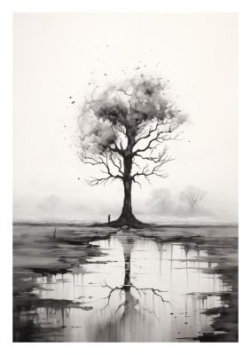 Isolated Tree in Monochromatic Nature