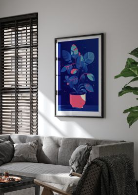 Blue Void Redux House Plant Design