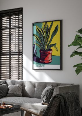 Serpentine Stories Vibrant Snake Plant