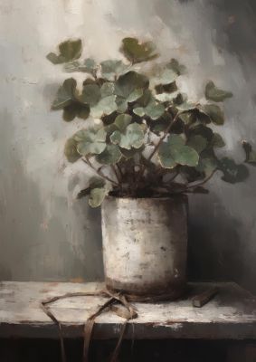 Tranquil House Plant in Whispering White
