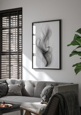Intricately Woven Monochromatic Art Piece