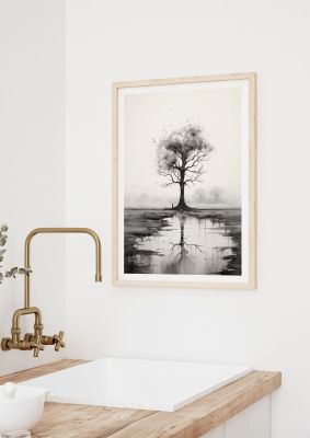 Isolated Tree in Monochromatic Nature
