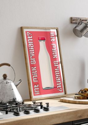 Everyday Milk Bottle in Minimalist Style