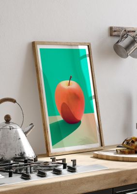 Georgia OKeeffe Apple Homage