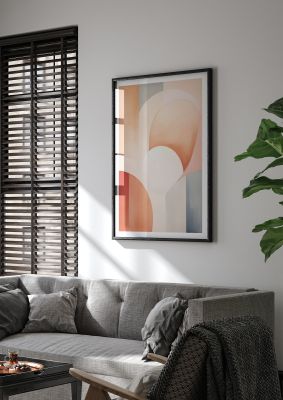 Abstract Boho Essence Minimalist Print