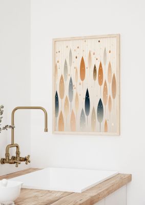 Raindrop Rhythm Soothing Boho Minimalism