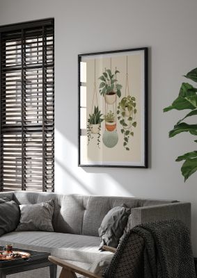 Hanging Greens Simplistic Boho Plants