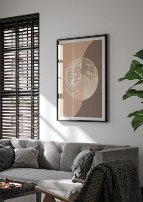 Moon Phase Serenity Bohemian Moonrise