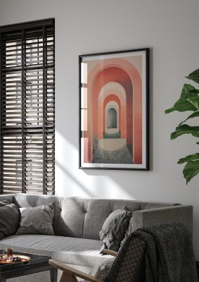 Arches of Calm Muted Bohemian Tranquility