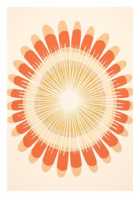 Sunburst Tranquility Soft Beige and Brown Tones